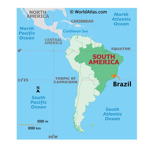 brazil is in what continent.